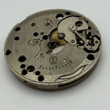 25.9mm Men's Felsa F 400 Manual Wind 17 Jewels Swiss Watch Movement PARTS SPARES
