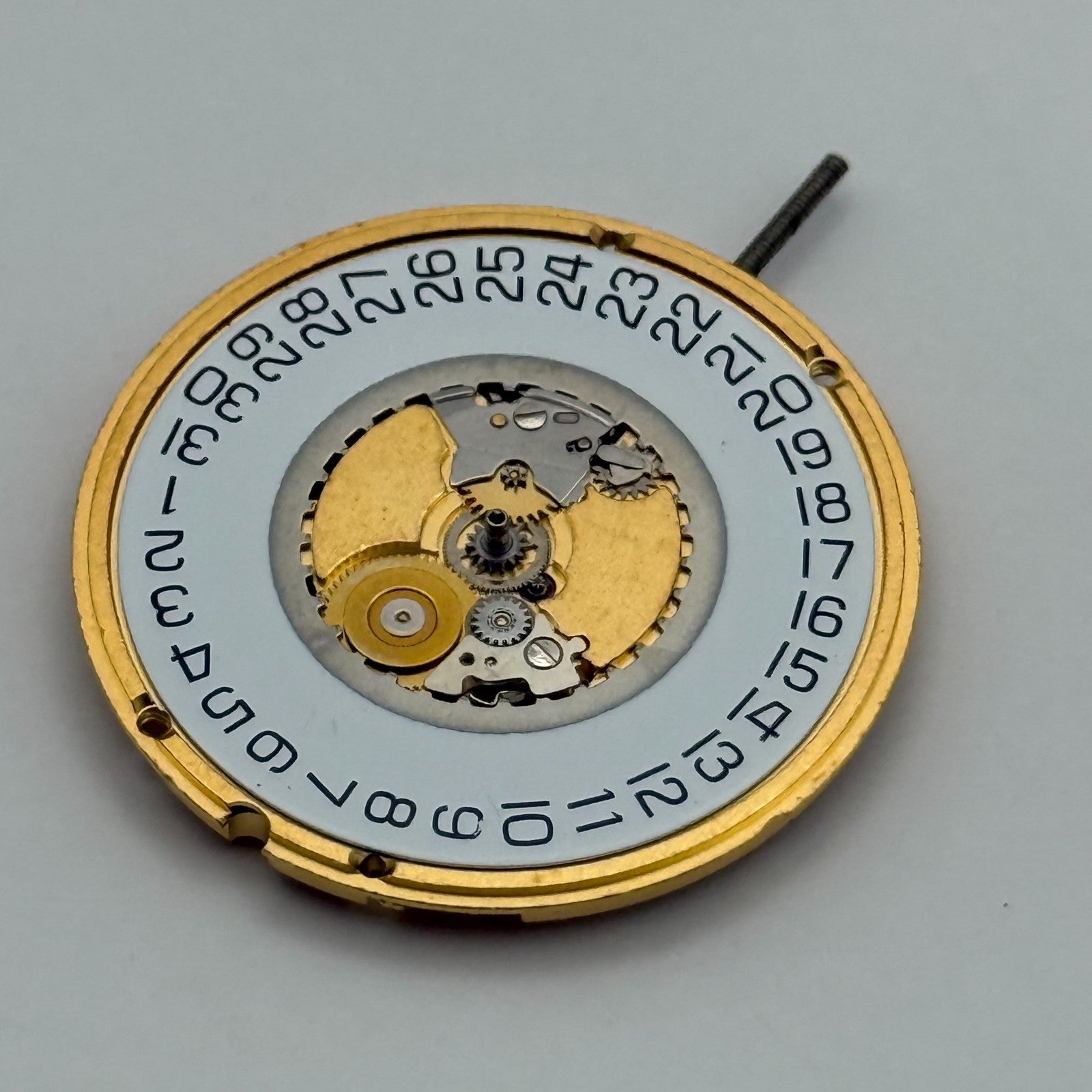 ETA 955.112 Quartz Watch Movement 7 Jewels Swiss Vintage Parts Repair 26.1mm