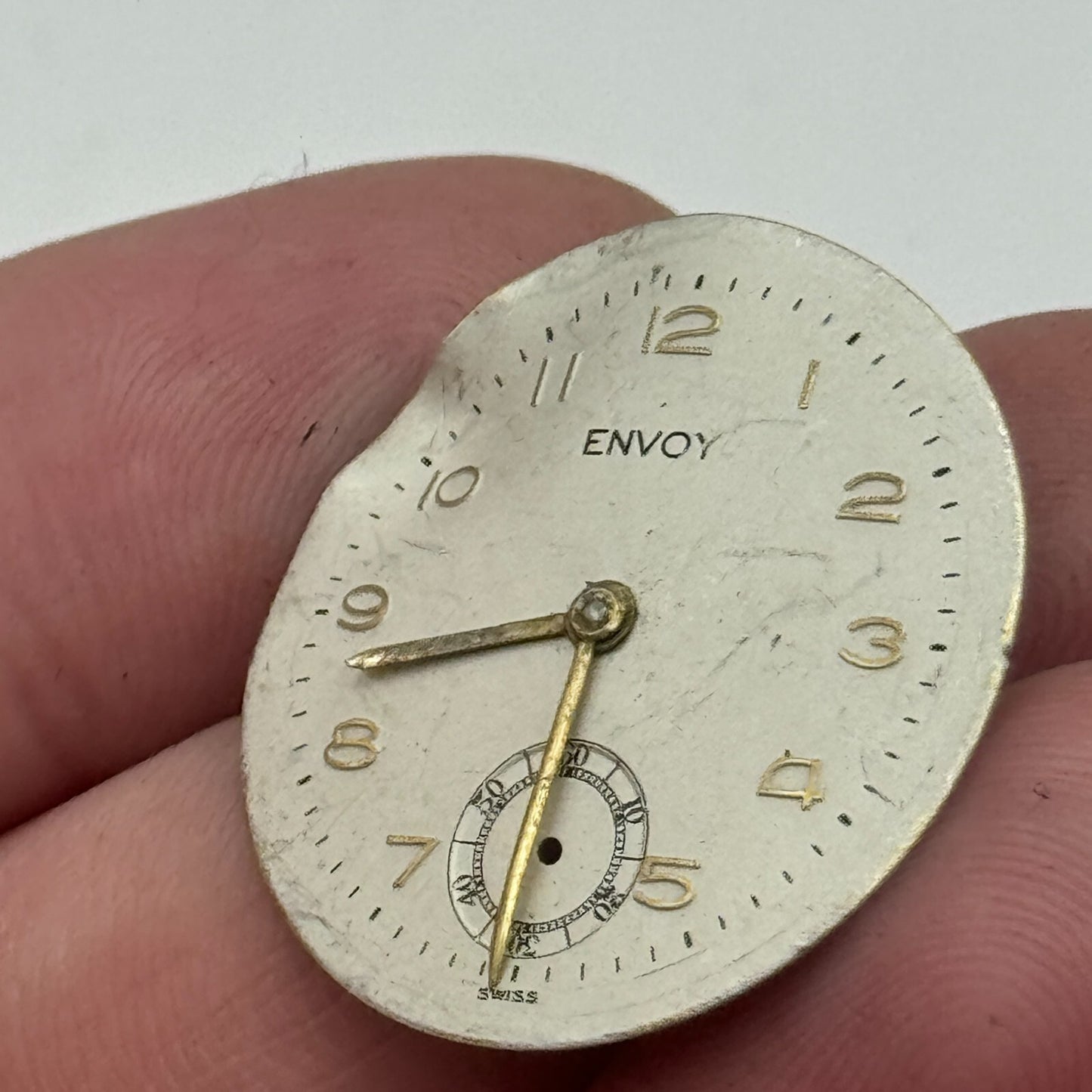 27mm Envoy AS 554 A Schild Men's 15 Jewels Manual Wind Watch Movement PARTS