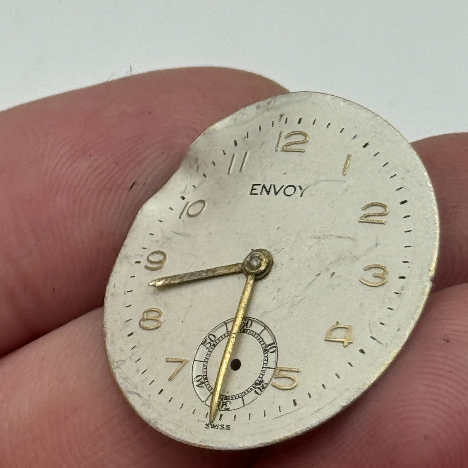 27mm Envoy AS 554 A Schild Men's 15 Jewels Manual Wind Watch Movement PARTS