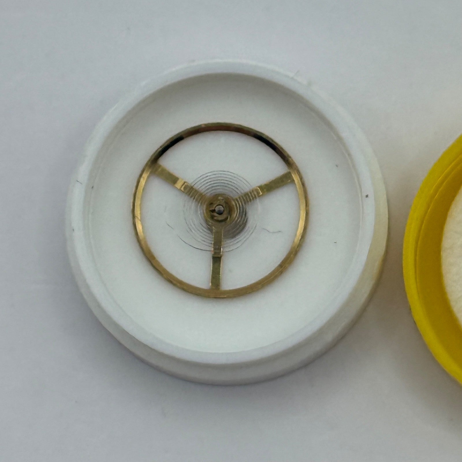 c.603 Balance Wheel Complete And Spring 10 1/2''' Watch Movement Parts NOS