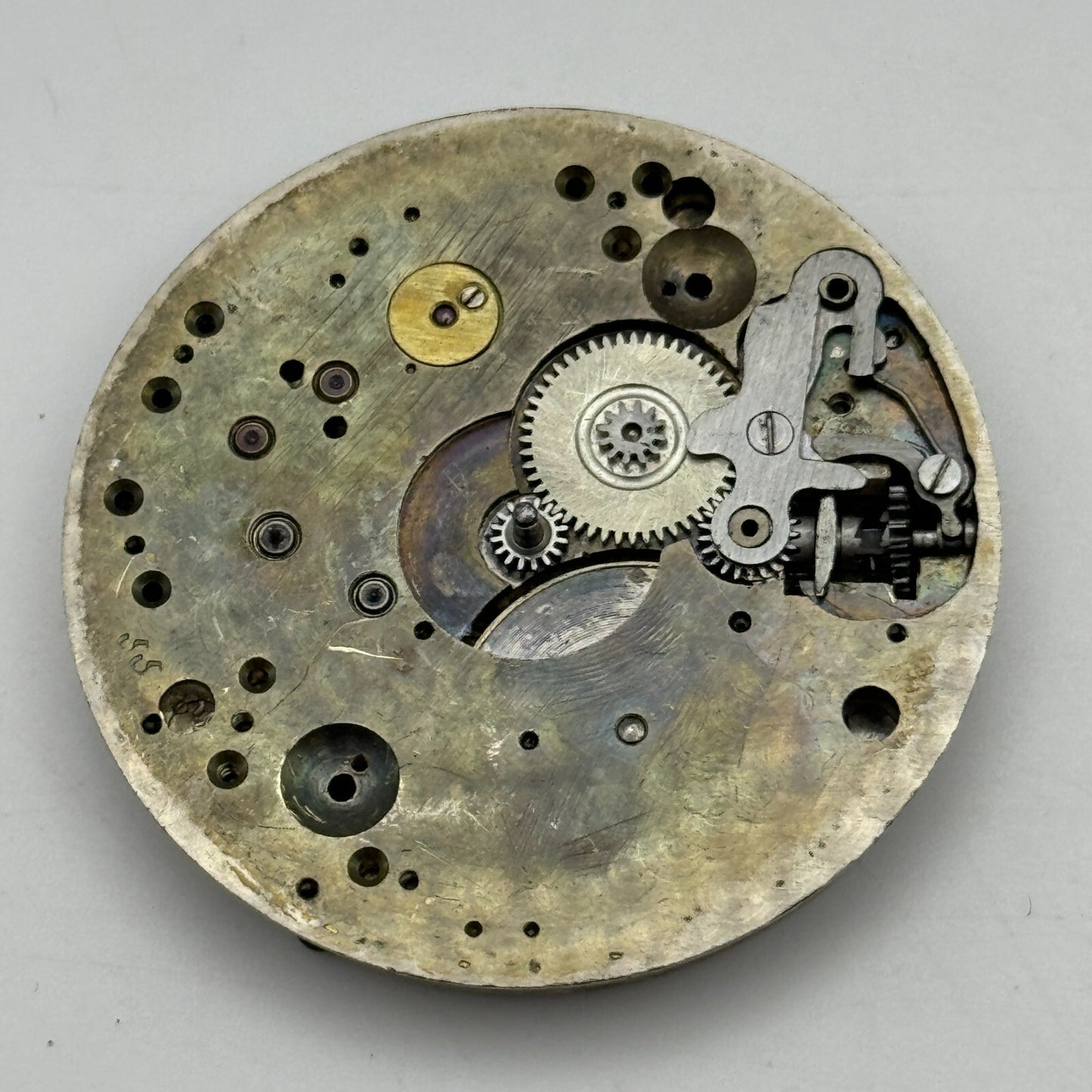 43mm Oreba Swiss Made Vintage Pocket Watch Movement PARTS SPARES REPAIR