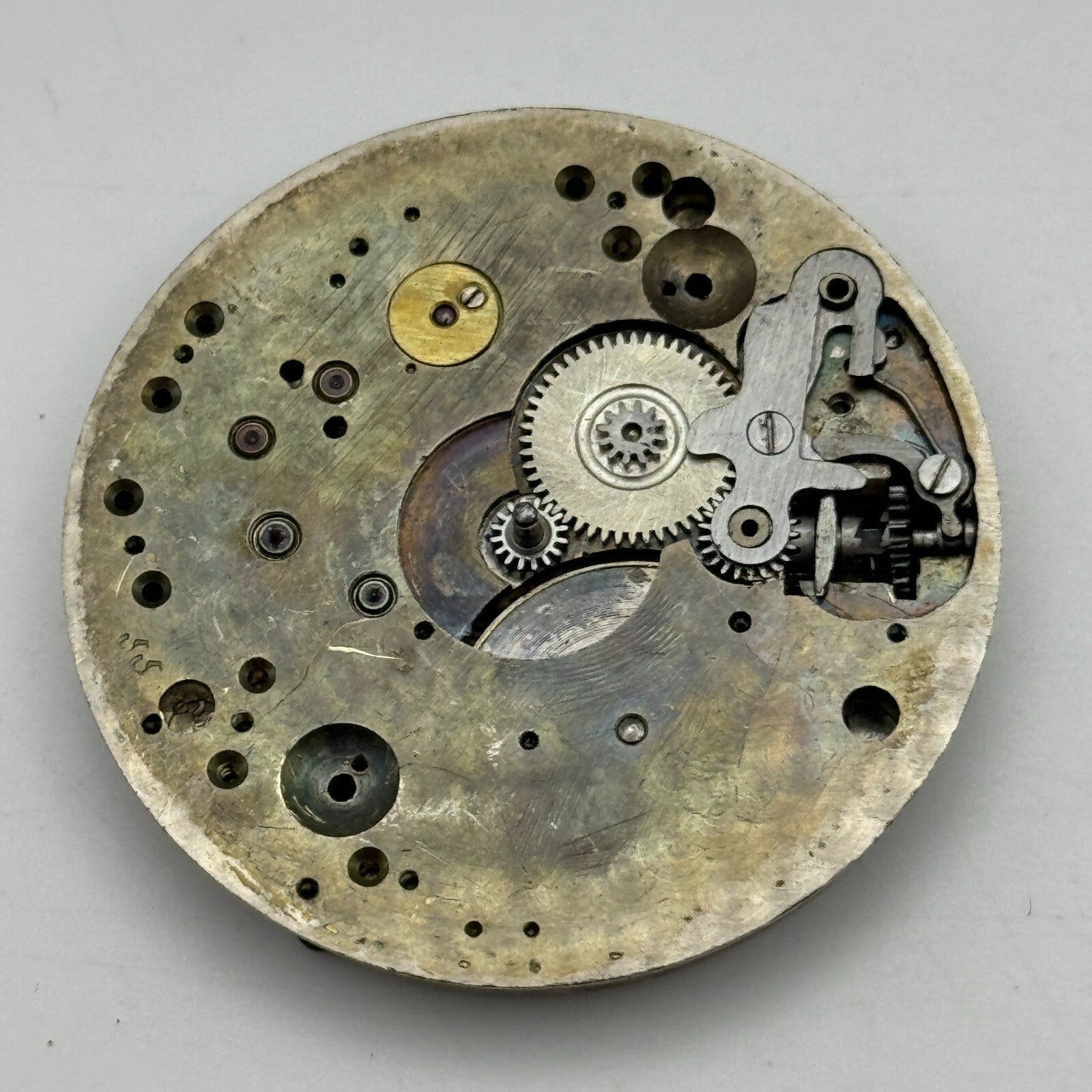 43mm Oreba Swiss Made Vintage Pocket Watch Movement PARTS SPARES REPAIR