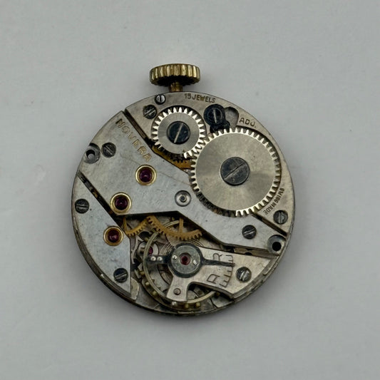 ETA 790 Novera Watch Movement Manual Wind Vintage Swiss Incomplete Parts 19.6mm