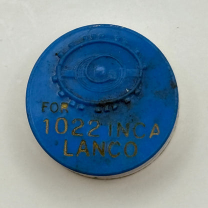 Lanco 1022 Balance Wheel Complete And Spring Inca Watch Movement Parts NOS 