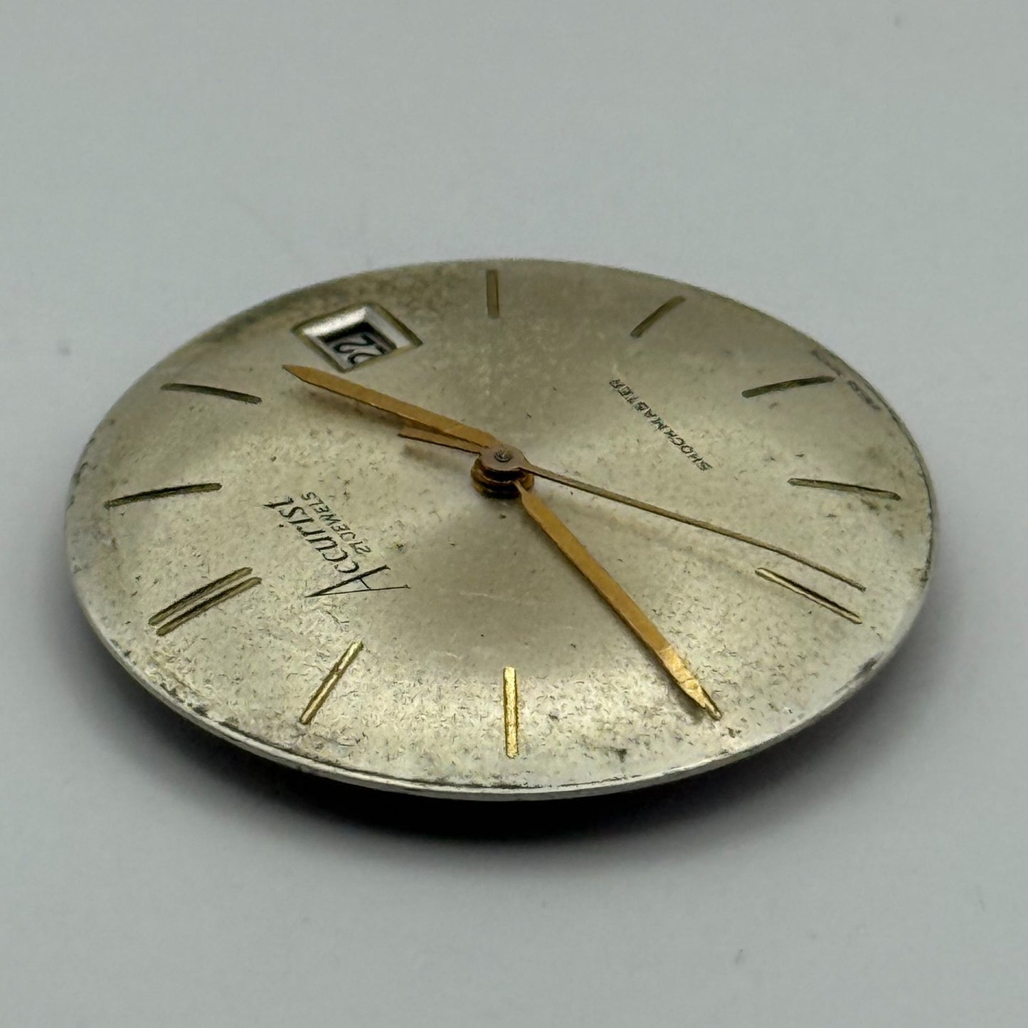 ETA 2409 Watch Movement Accurist Manual Wind Vintage Swiss Parts Repair 25.9mm