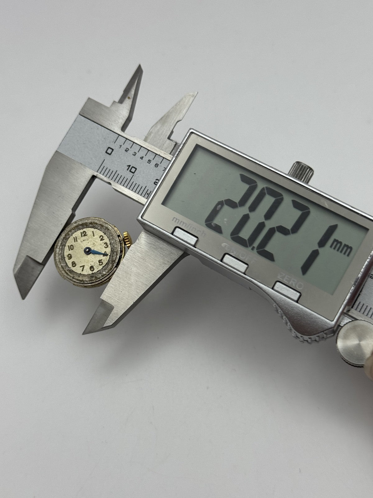 20.2mm Vintage Laco 514 Manual Wind Swiss Watch Movement PARTS REPAIR