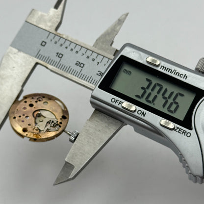 23.6mm Running Fortis Peseux P 7040 Manual Wind Swiss Watch Movement PARTS SPARE