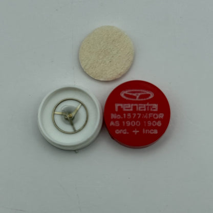 AS 1900 1906 Balance Wheel Complete And Spring Ord + Inca Watch Movement Parts