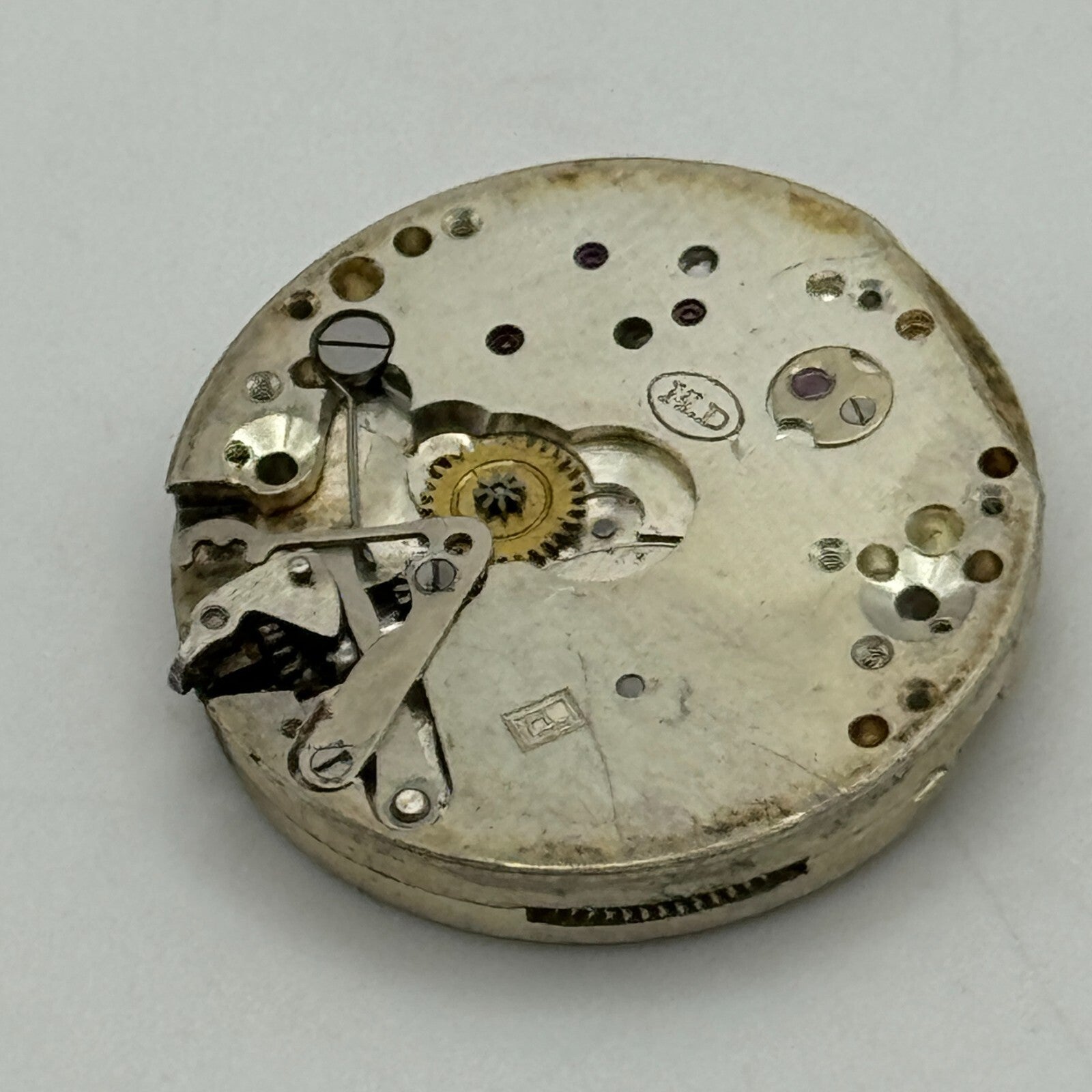 22mm Peseux Rotary 6/240 Swiss 15 Jewels Manual Wind Watch Movement PARTS SPARES