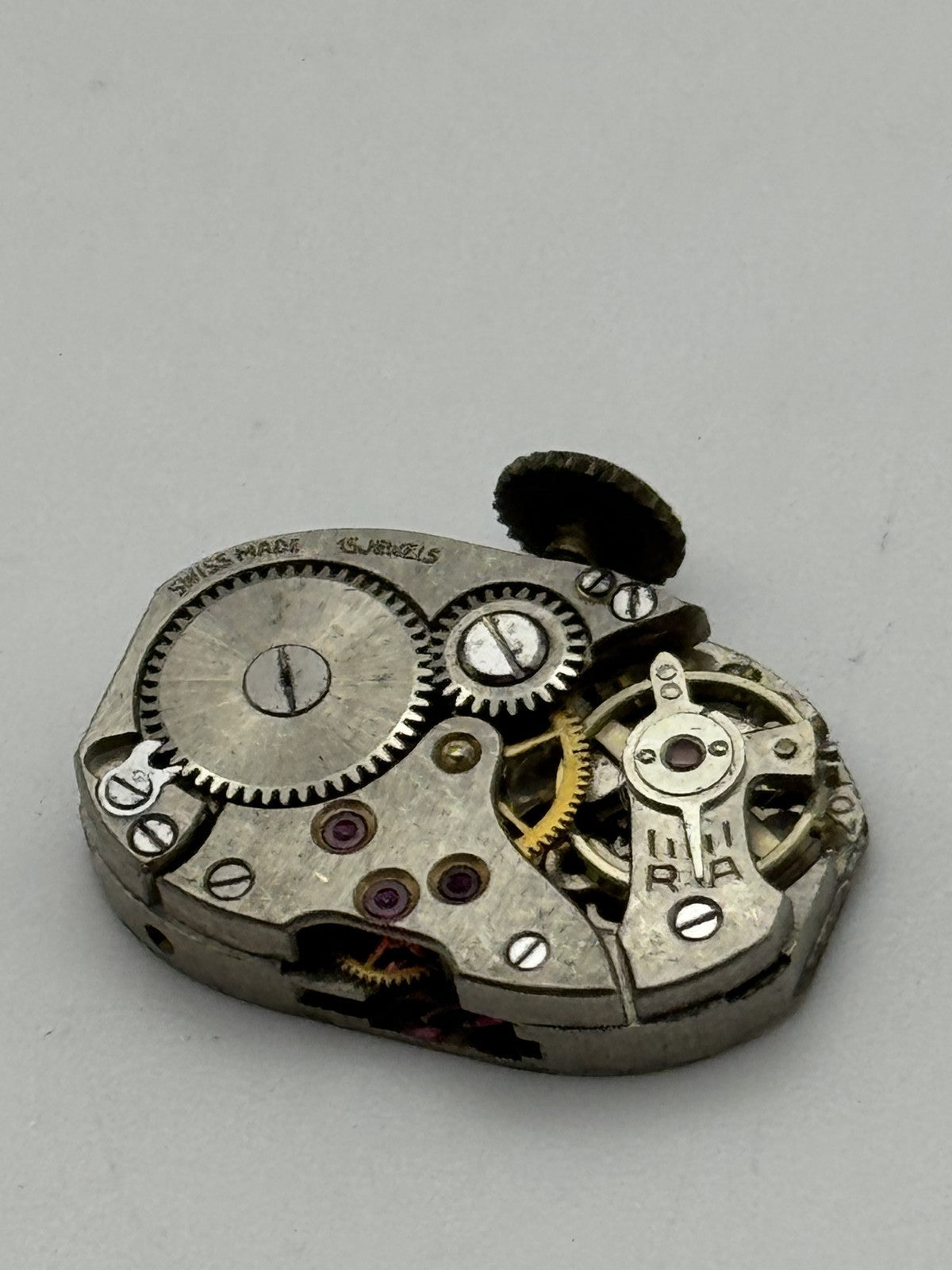 12.5mm Vintage ETA 1201 Manual Wind Swiss Watch Movement PARTS REPAIR