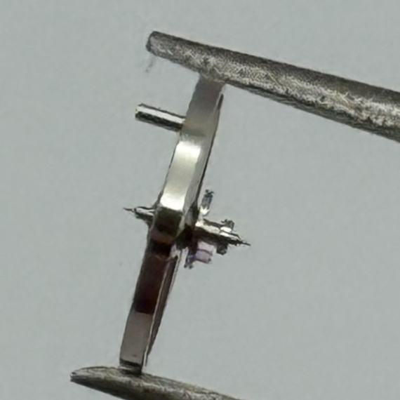 AS 1677 Balance Wheel Complete And Spring 1224 M Watch Movement Parts NOS