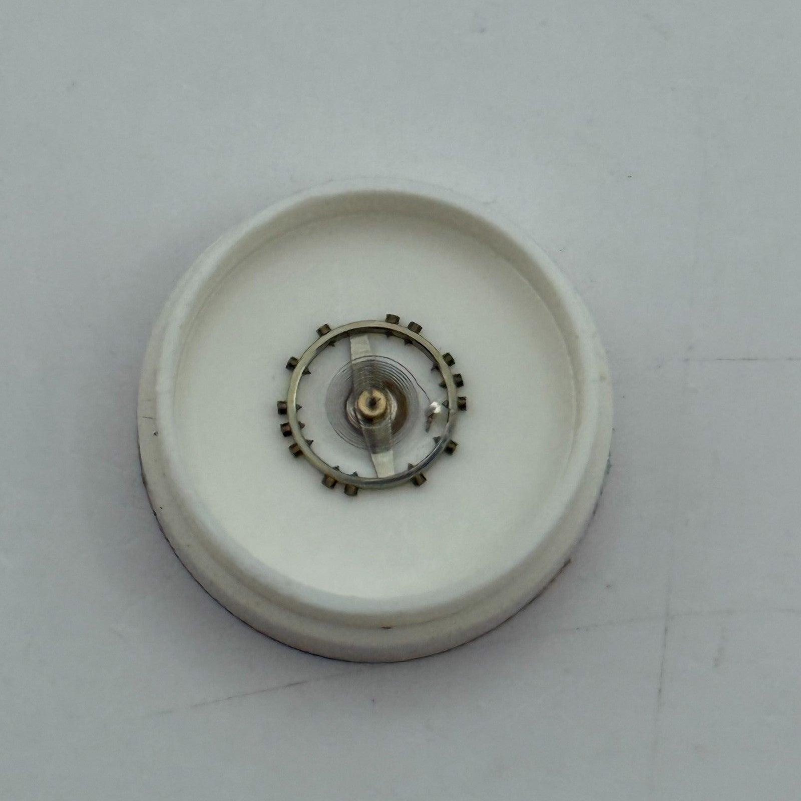 Felsa 302 Balance Wheel Complete And Spring 5 1/4''' 181 M Watch Movement Parts 