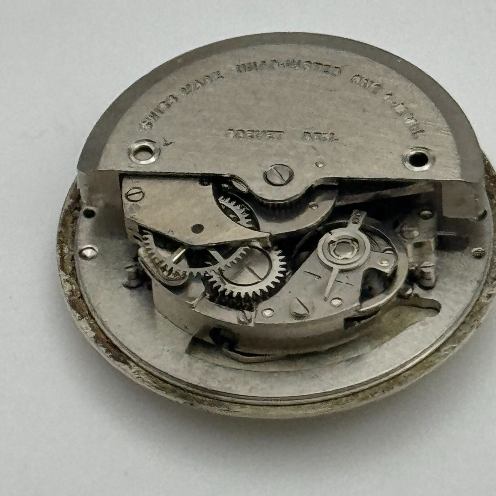 25.8mm Penguin EB 1575N Automatic 1 Jewel Watch Movement Swiss Vintage PARTS