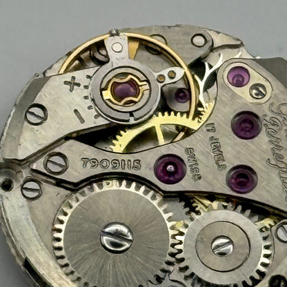 Girard Perregaux Ladies Good Balance Watch Movement Manual Wind Vintage 17.3mm