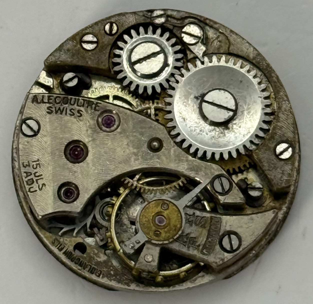 21mm Vintage A.Lecoultre E.Blancpain Fils Swiss Manual Wind Watch Movement PARTS