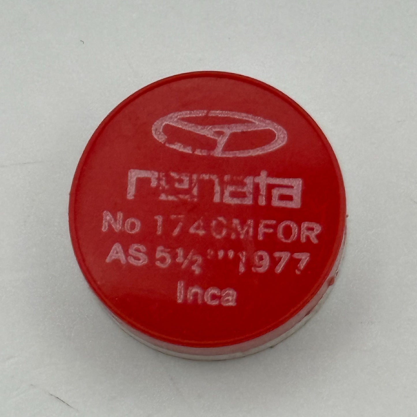 AS 1977 Balance Wheel Complete And Spring 5 1/2'''  1740 M Watch Movement Parts