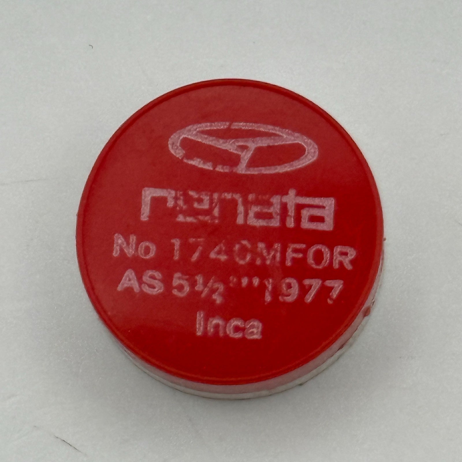 AS 1977 Balance Wheel Complete And Spring 5 1/2'''  1740 M Watch Movement Parts