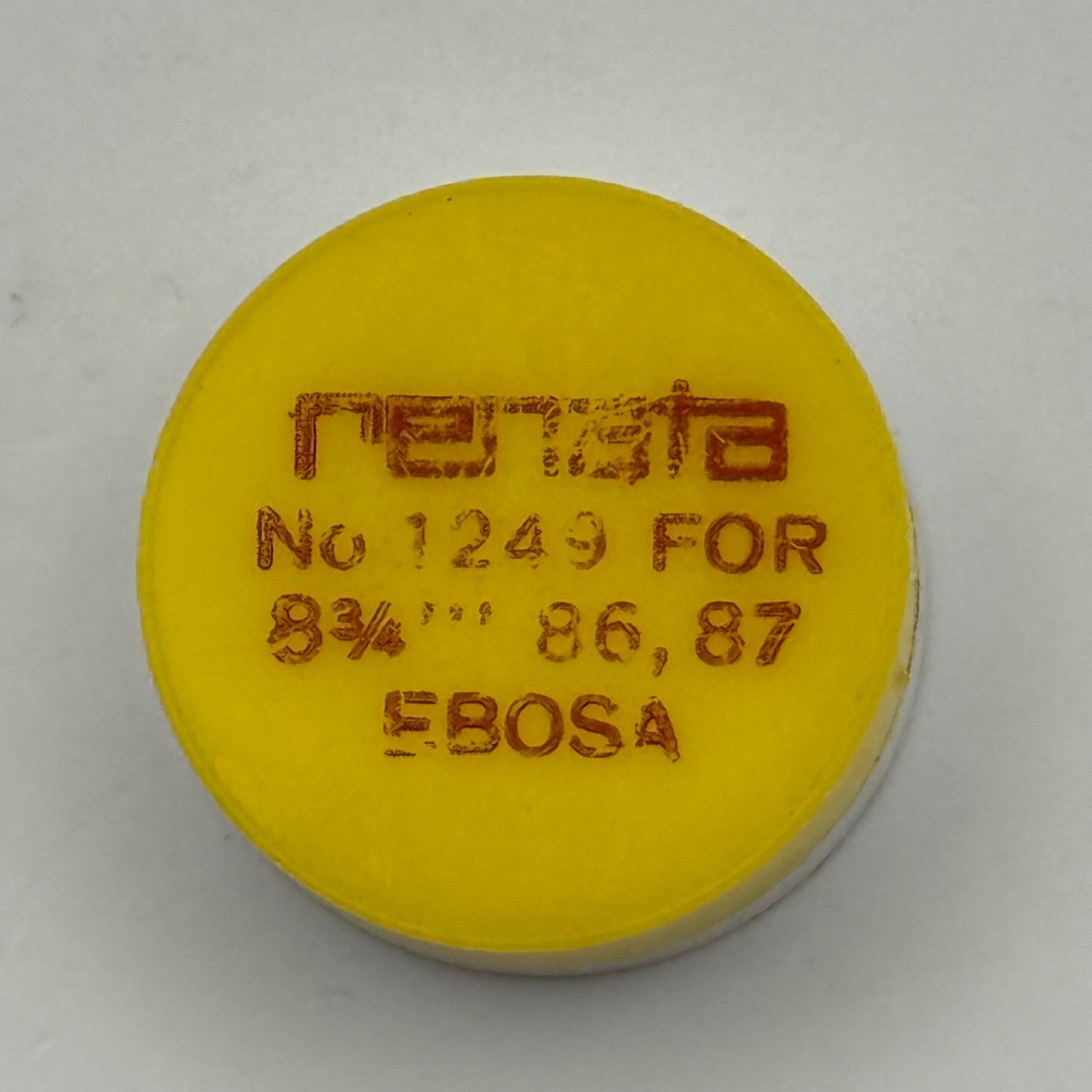 Ebosa 86 87 Balance Wheel Complete And Spring 8 3/4''' 1249 Watch Movement Parts