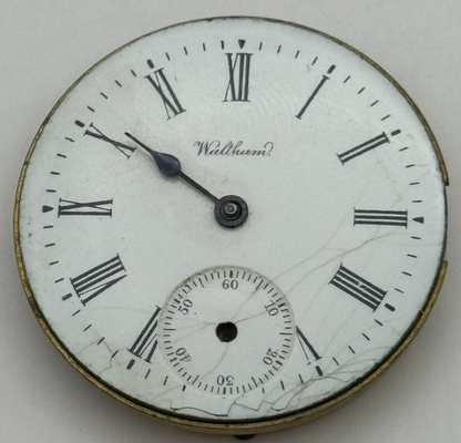 0s Men’s Waltham Grade Seaside Model 1901 American Watch Movement PARTS SPARES