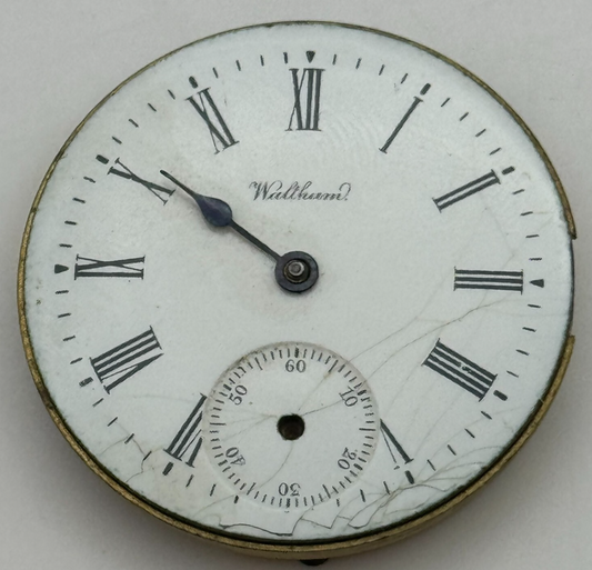 0s Men’s Waltham Grade Seaside Model 1901 American Watch Movement PARTS SPARES