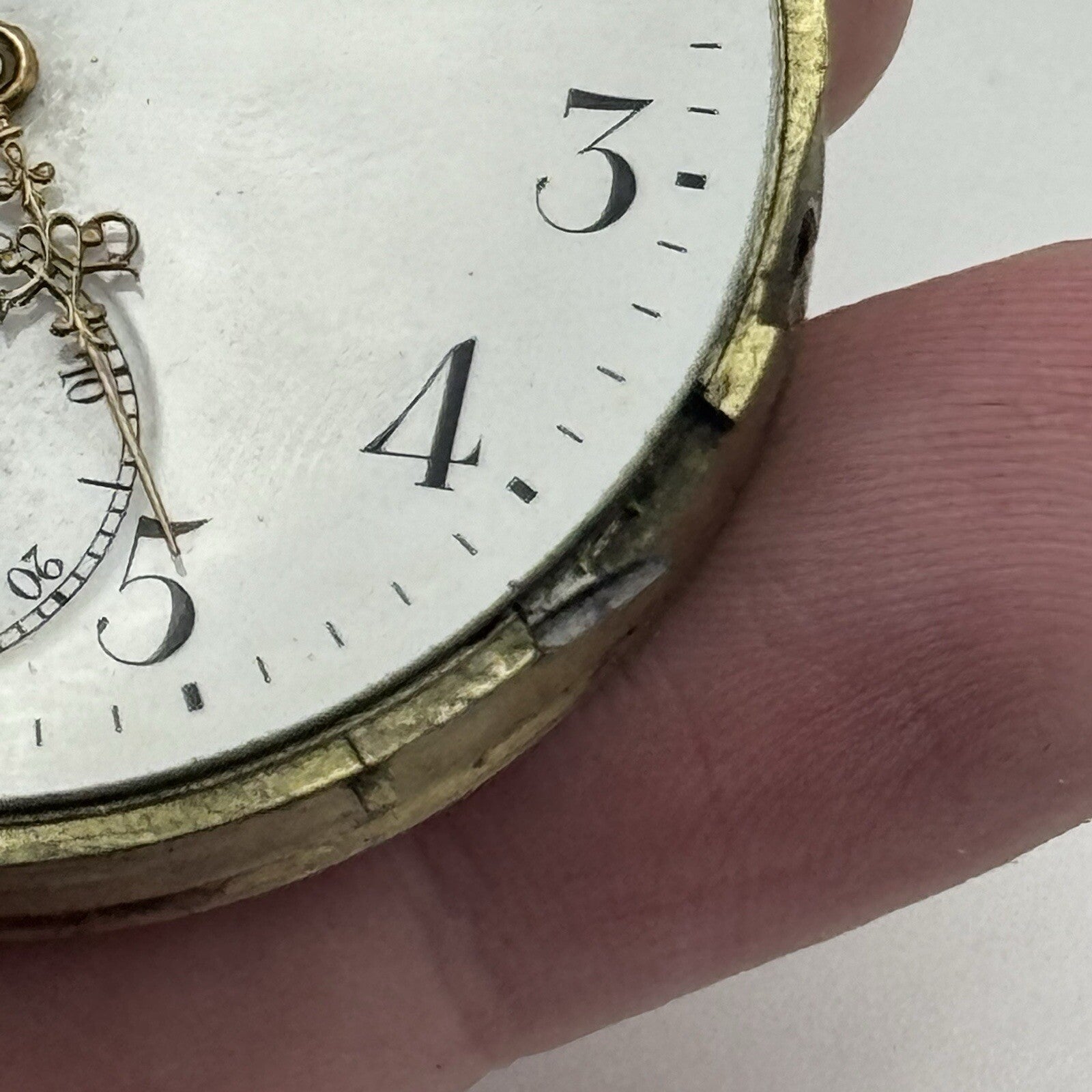 45.2mm Parrenin High Quality Antique Pocket Watch Movement FOR PARTS Repair