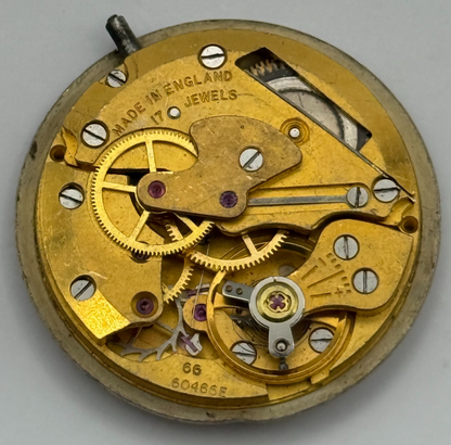 Smiths Astral 66 60466E Hacking Watch Movement Manual Wind Vintage Parts Repair