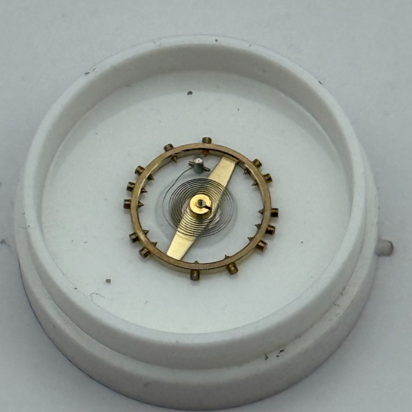 FHF 120 Balance Wheel Complete And Spring 6¾–8’’’ 205 M Watch Movement Parts NOS