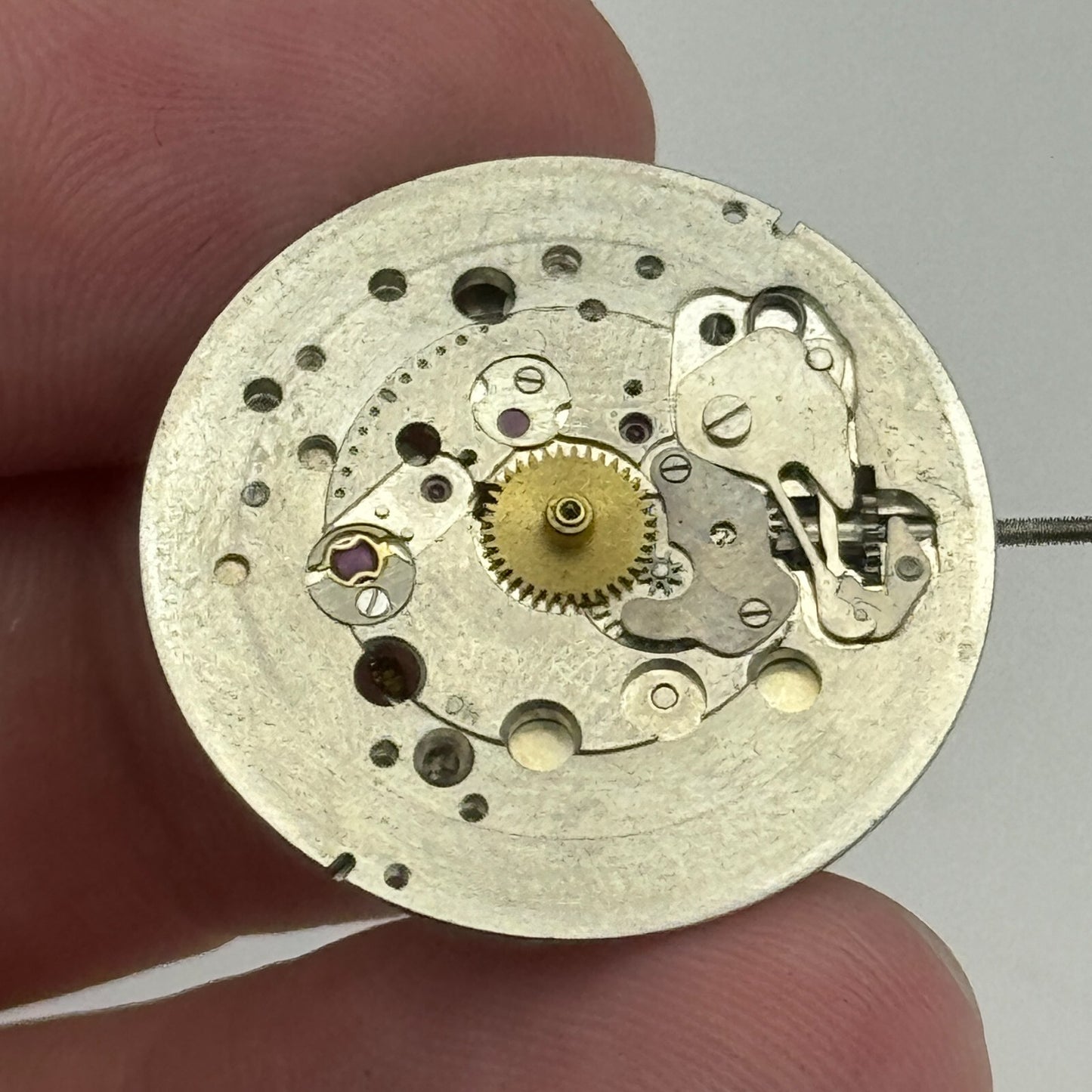 26mm Silvana Cal 240 17 Jewels Vintage Manual Wind Swiss Watch Movement PARTS