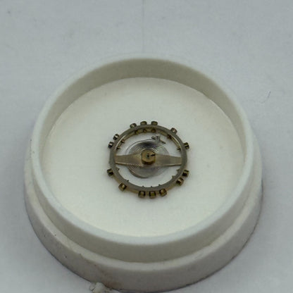 FEF 6600 Balance Wheel Complete And Spring 1181 M Watch Movement Parts NOS