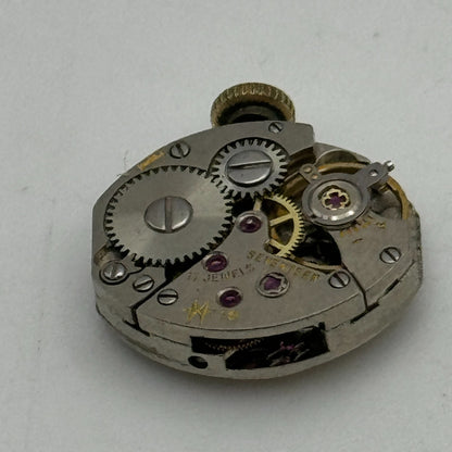 13mm Ladies Hamilton Cal 16 Swiss Manual Wind Vintage Watch Movement PARTS