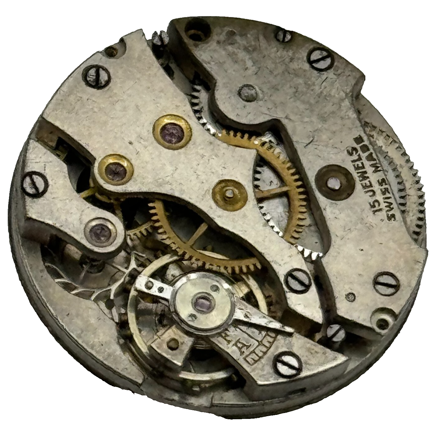 High Grade MST Balance Ok Manual Wind 15 Jewel Watch Movement Swiss PARTS 23.6mm