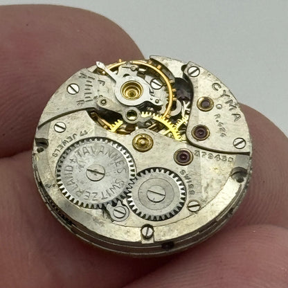 19.7mm Cyma R.424 Sub Seconds Manual Wind Watch Movement Swiss Vintage PARTS