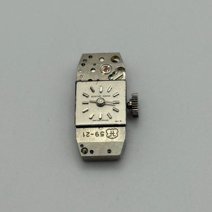 FHF 59-21 Watch Movement Bueche Girod Running Manual Vintage Swiss Parts 9mm