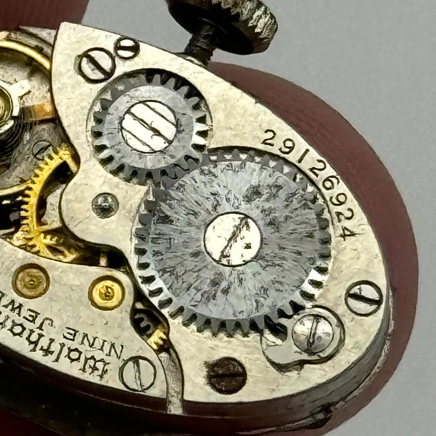 6.5L Waltham Grade No. 659 Model L-6.5 American Watch Movement PARTS SPARE