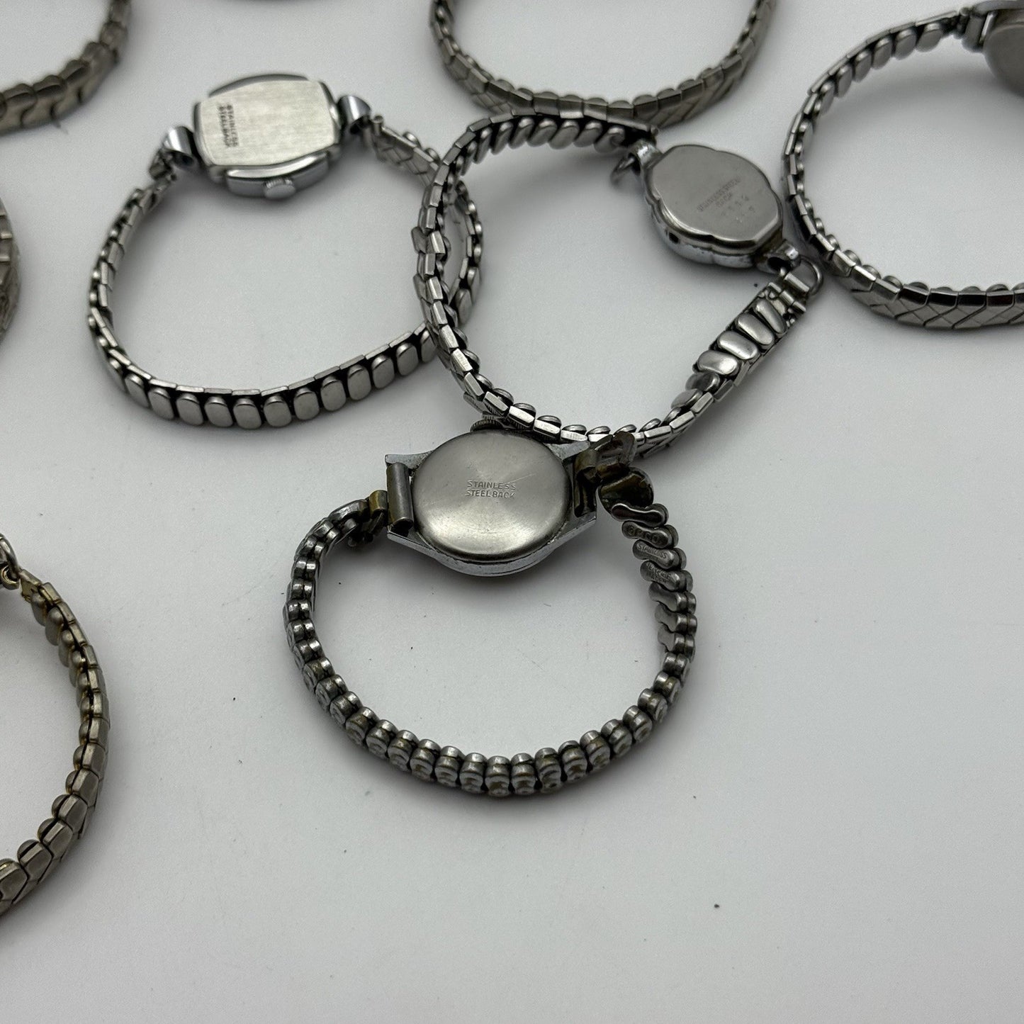 Bundle Of Ladies Vintage Manual Wind Wristwatches Joblot PARTS REPAIR SPARES