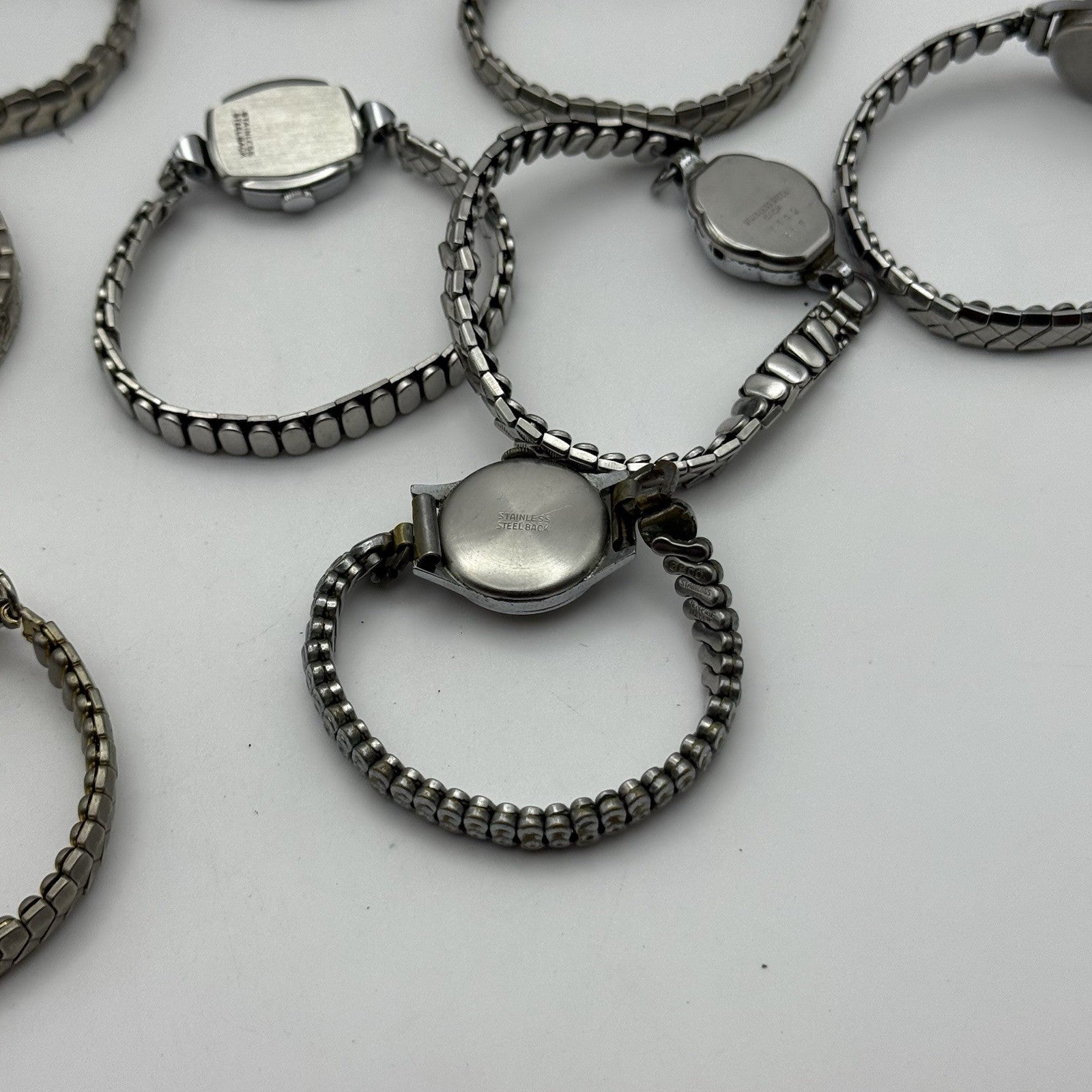 Bundle Of Ladies Vintage Manual Wind Wristwatches Joblot PARTS REPAIR SPARES