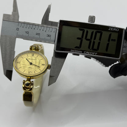 31mm Vintage Lucerne Swiss Gold Plated Manual Wind Bangle Watch PARTS / REPAIR