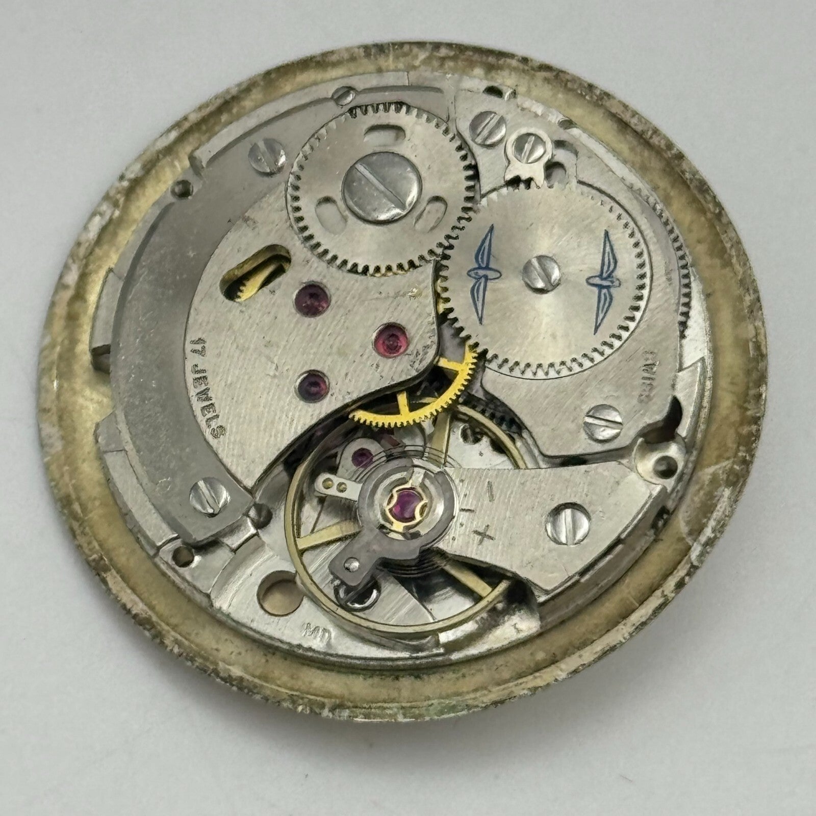 25.9mm Rotary AS 1900 / 01 Manual Wind Watch Movement Vintage Swiss PARTS SPARES