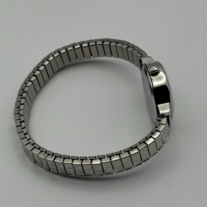 Citron Ladies Quartz Watch Silver Tone Expandable Band Steel Working 21mm