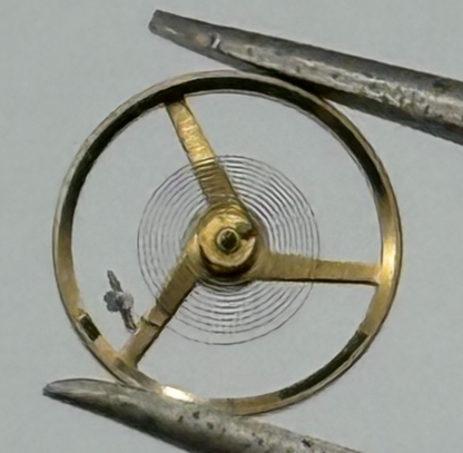 AS 1677 Balance Wheel Complete And Spring 1224 M Watch Movement Parts NOS