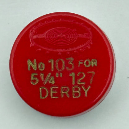 Derby 127 Balance Complete 5 1/4''' Renata 103 Watch Movement Parts DAMAGED