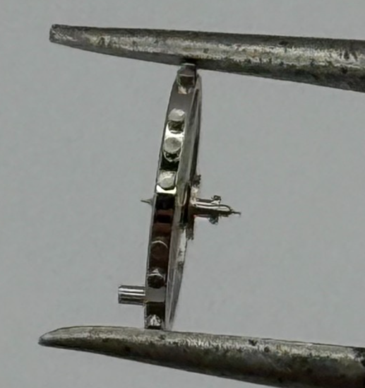 ETA 2412 Balance Wheel Complete And Spring 6¾''' 1257 M Watch Movement Parts NOS