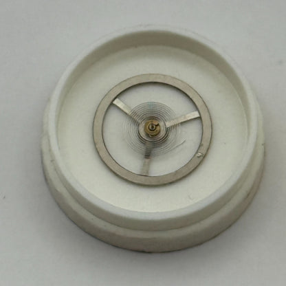 EB 8021 Balance Wheel Complete And Spring 10 1/2''' 1253 Watch Movement Parts 