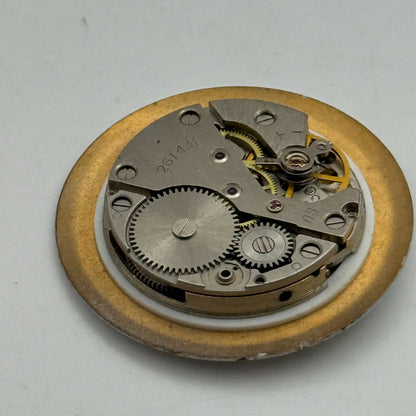 25.9mm Vintage Sekonda 2614.H Soviet USSR Manual Wind Watch Movement PART REPAIR