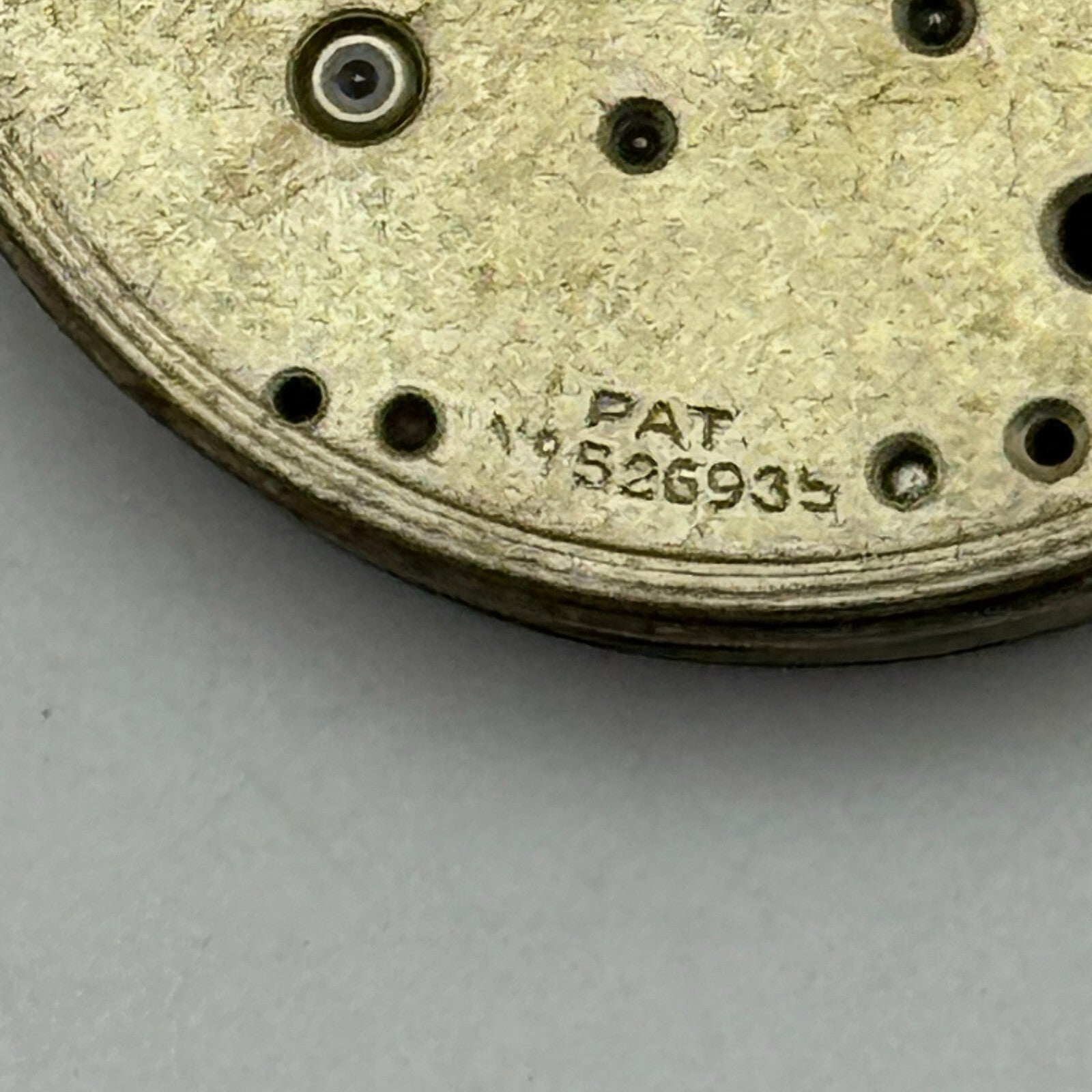 23.6mm Patent 9526935 Interesting Manual Wind Swiss Watch Movement PARTS SPARES