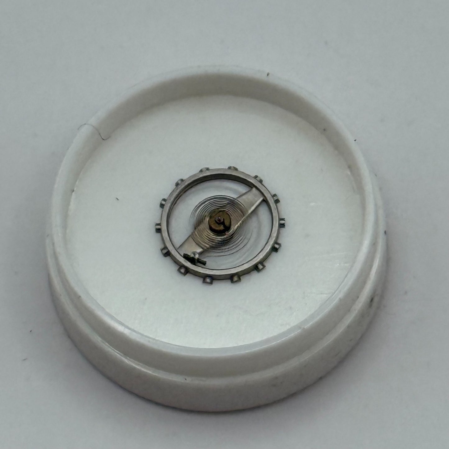 Brac 2061 Balance Wheel Complete And Spring  7¾’’’ 497 Watch Movement Parts NOS