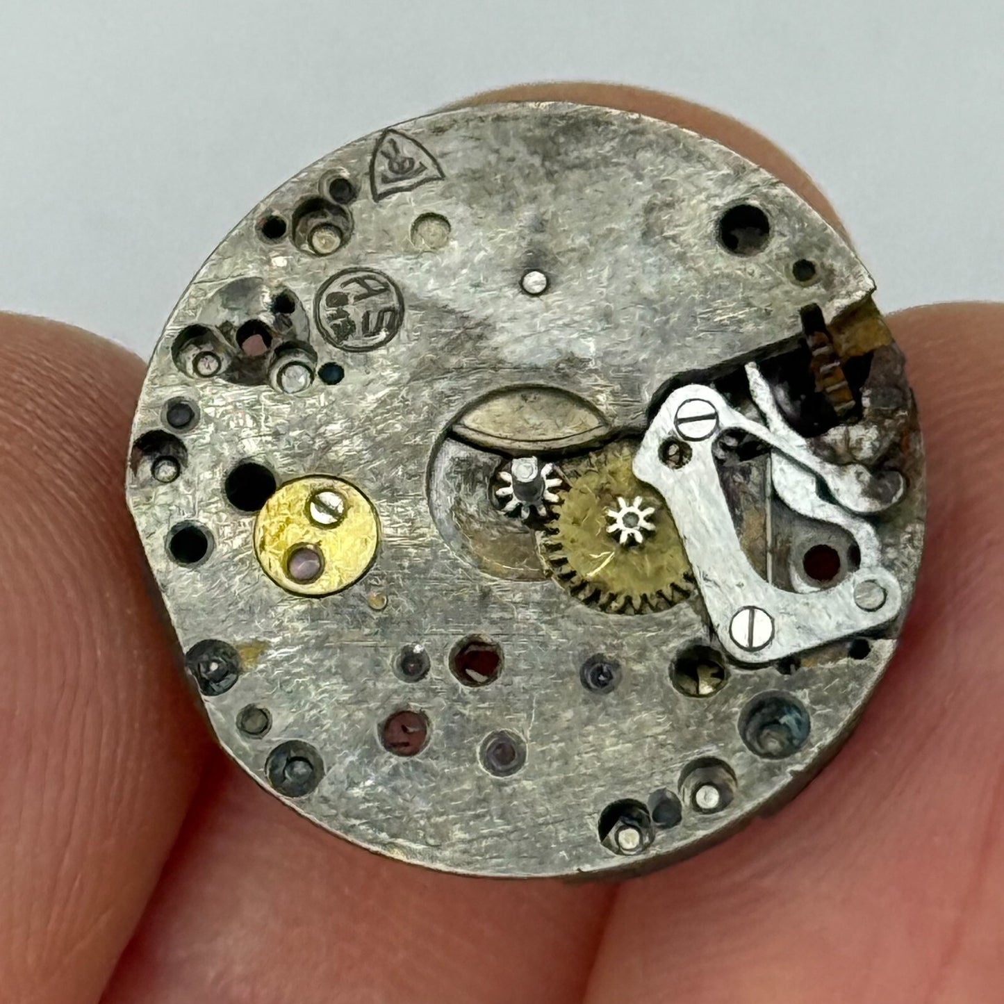 19.7mm Vintage AS 612 A Schild Swiss Manual Wind Watch Movement PARTS REPAIR