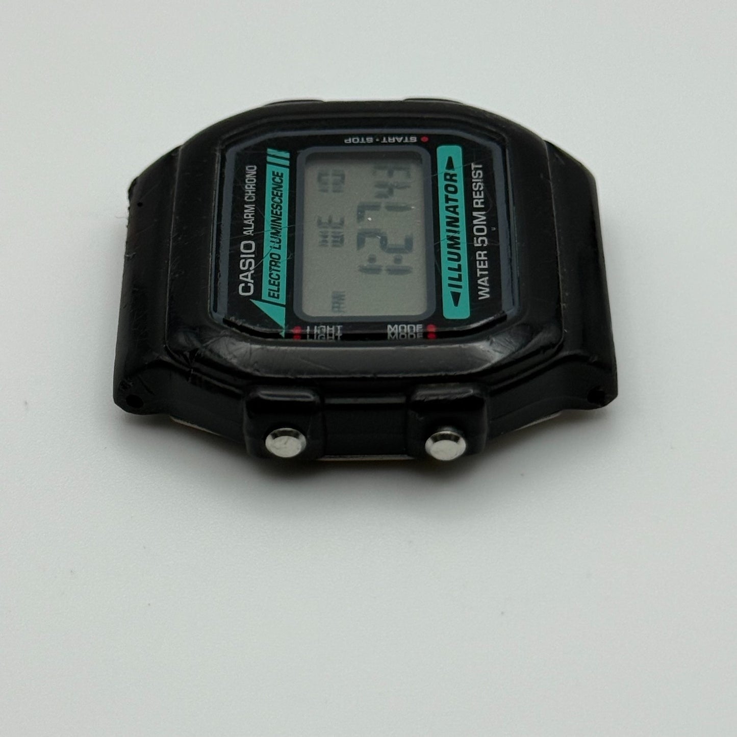 Casio W-86  Quartz Watch Alarm Chrono Illuminator Thailand 37mm PARTS REPAIR