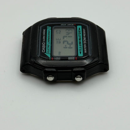 Casio W-86  Quartz Watch Alarm Chrono Illuminator Thailand 37mm PARTS REPAIR